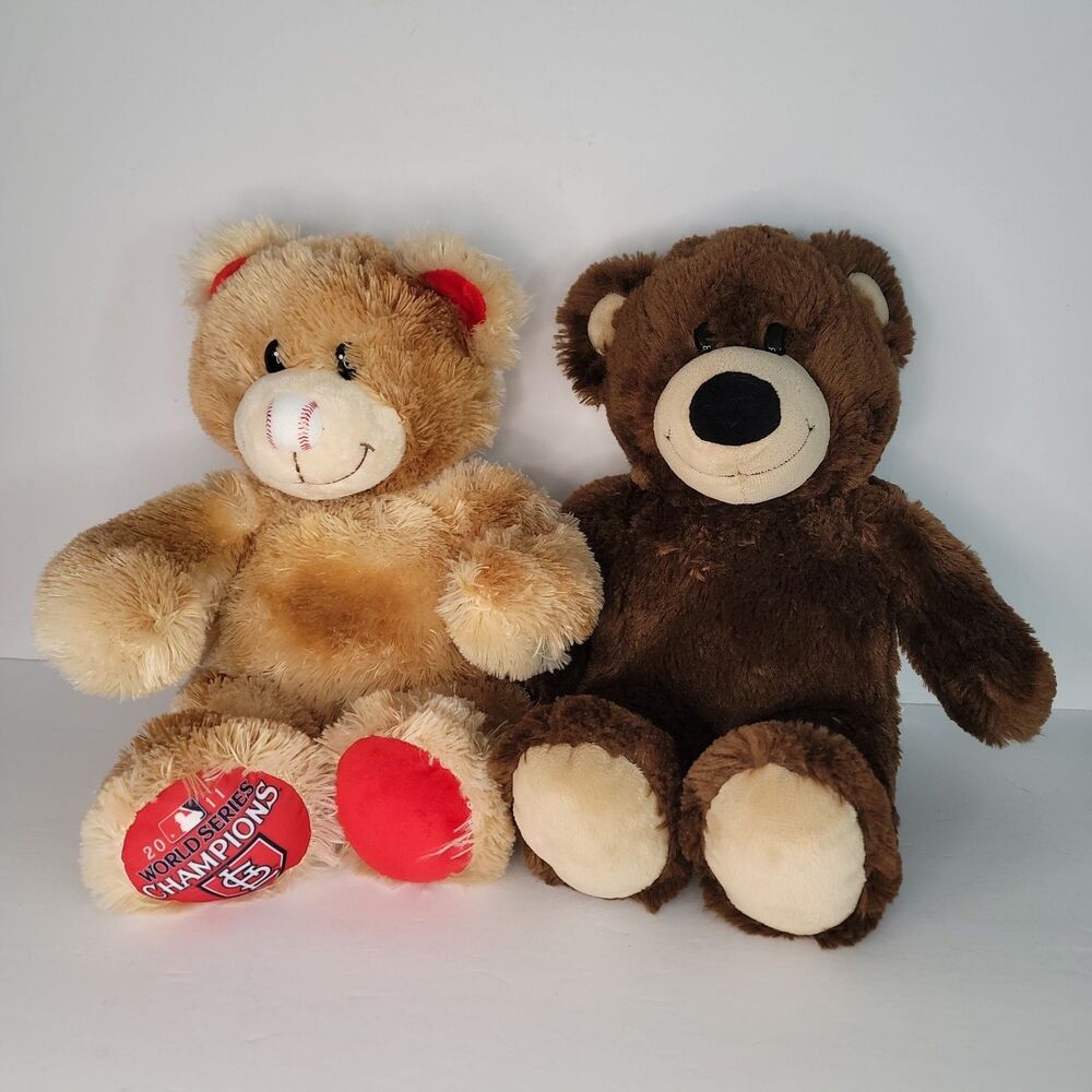 Build A Bear St Louis Cardinals 2011 World Series Champions Plush & Brown...